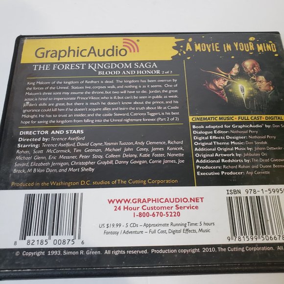 Graphic Audio The Forest Kingdom Saga Part 2 of 2 Fantasy Book cds 5 hrs - Picture 3 of 10
